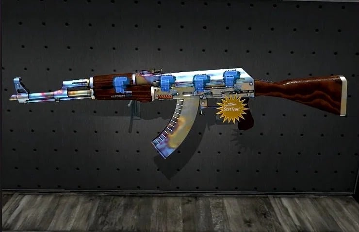 #1 AK-47 661 ST MW with 4x Titan (Holo)