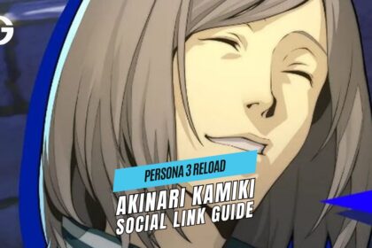 Akinari Kamiki Social Link Persona 3 Reload