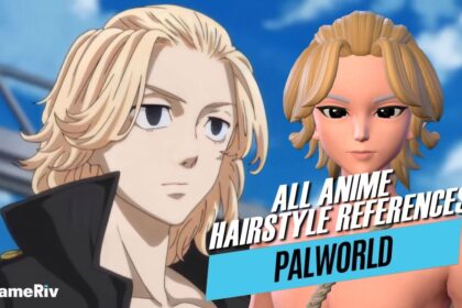 All Anime Hairstyle References in Palworld