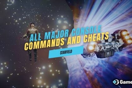 All Major Starfield Console Commands and Cheats