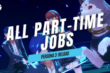 All Part-time jobs in Persona 3 Reload