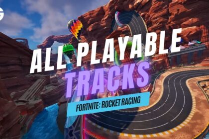 All Playable Tracks Rocket Racing