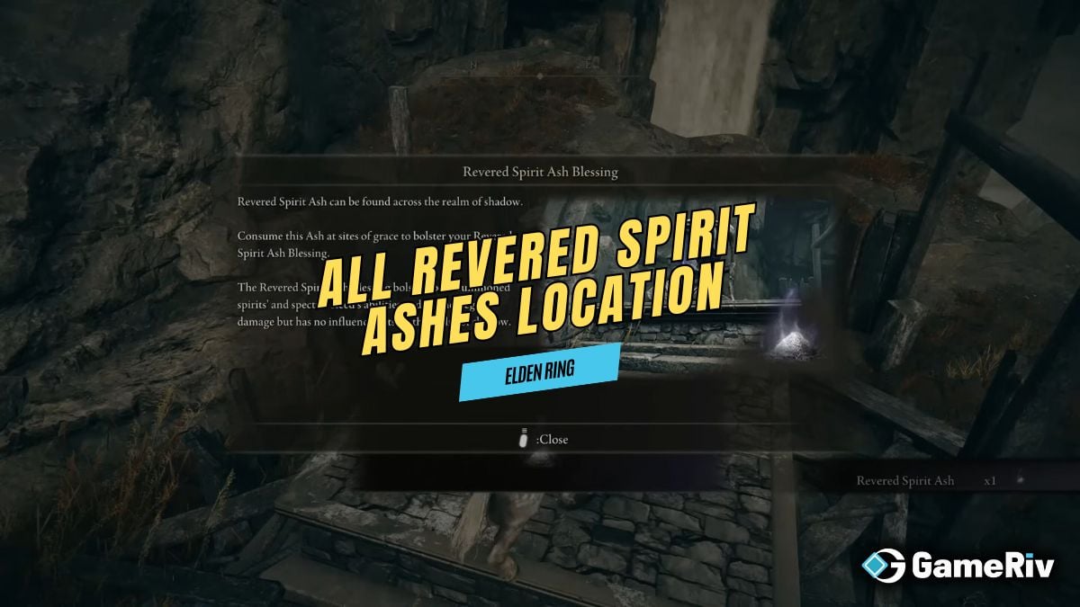 All Revered Spirit Ashes Location in Shadow of the Erdtree