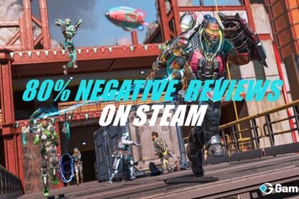 Apex Legends receives 80% negative reviews in last 30 days on Steam