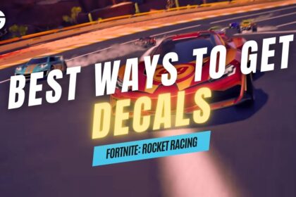 Best way to get decals in Fortnite Rocket Racing