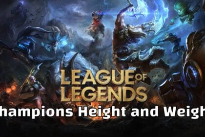 Champions Height and Weight