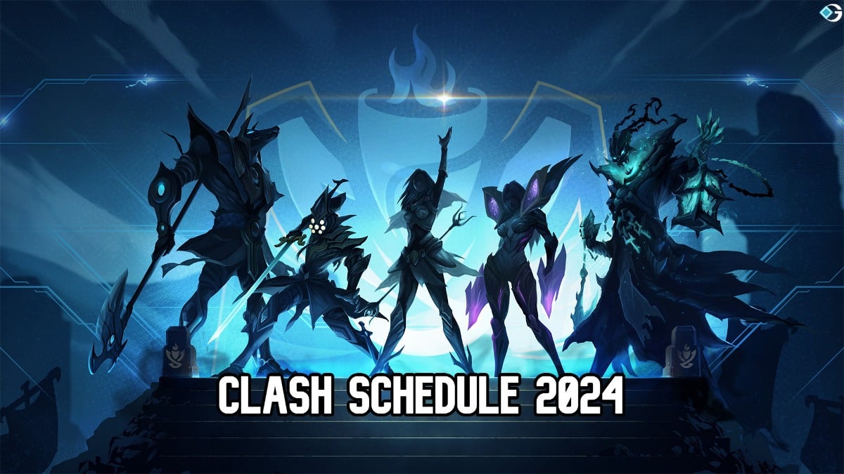 league of legends clash 2024 schedule