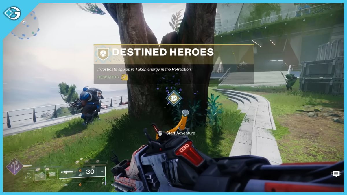 Destined Heroes mission in Destiny 2