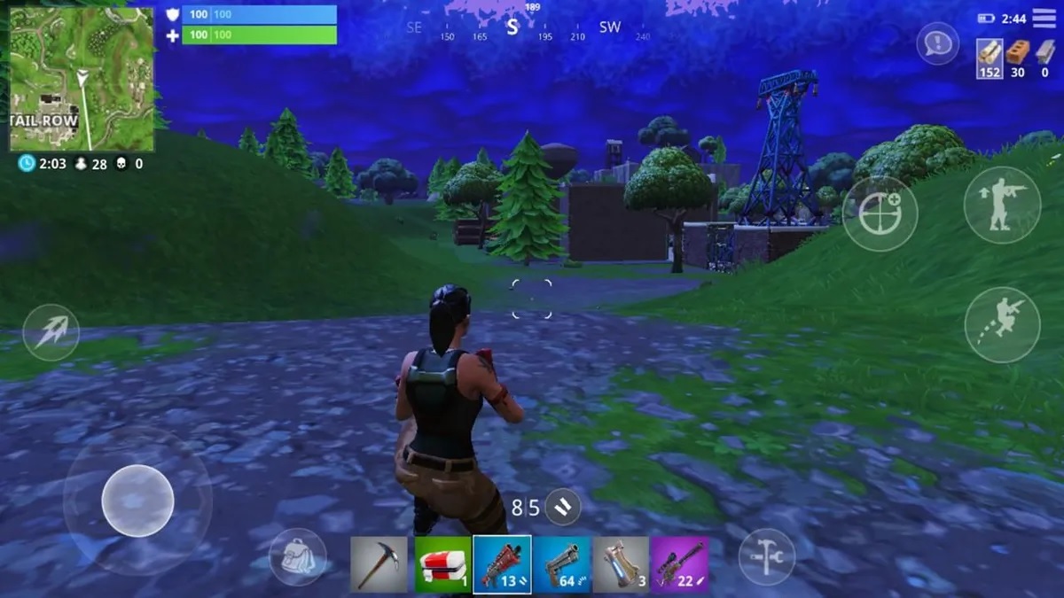 Fortnite on iOS | Credit: Epic Games