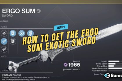 How to Get The Ergo Sum Exotic Sword in Destiny 2