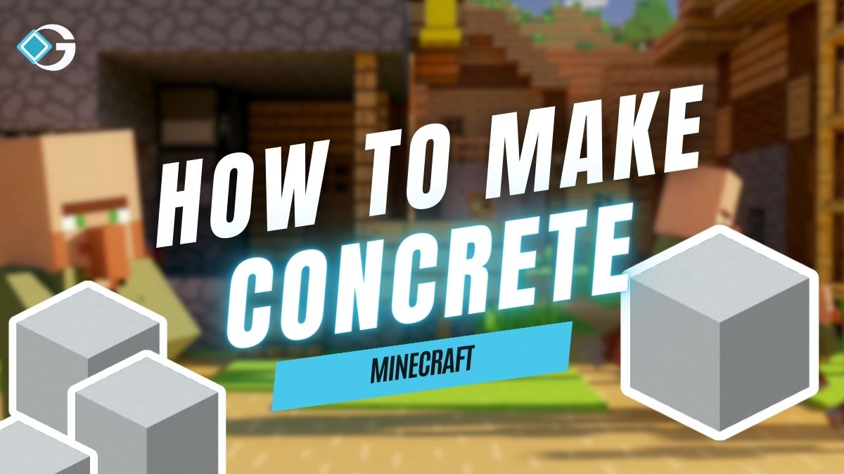 How to make concrete in Minecraft