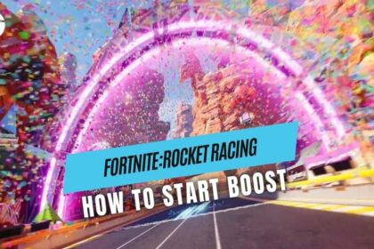 How to Start Boost in Fortnite Rocket Racing