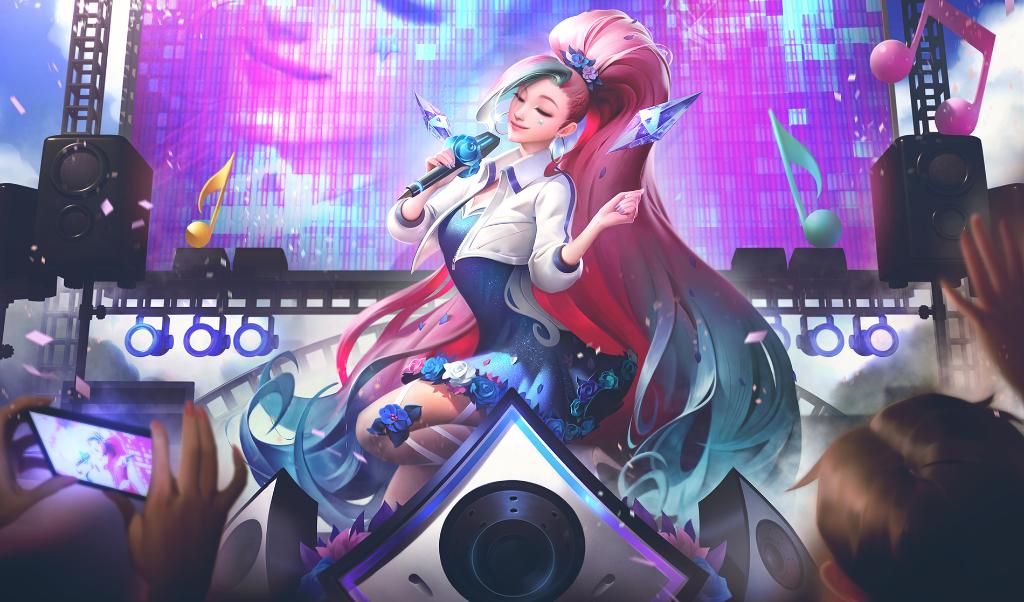 K/DA ALL OUT Seraphine Rising Star