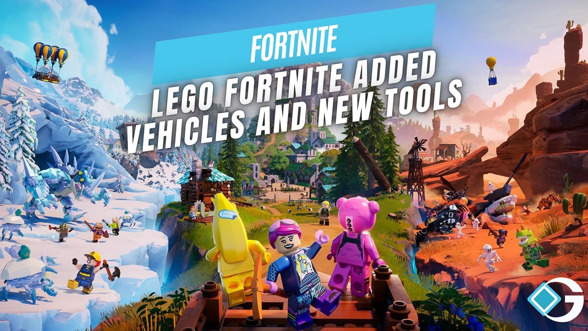 LEGO Fortnite Added Vehicles To Drive and Build