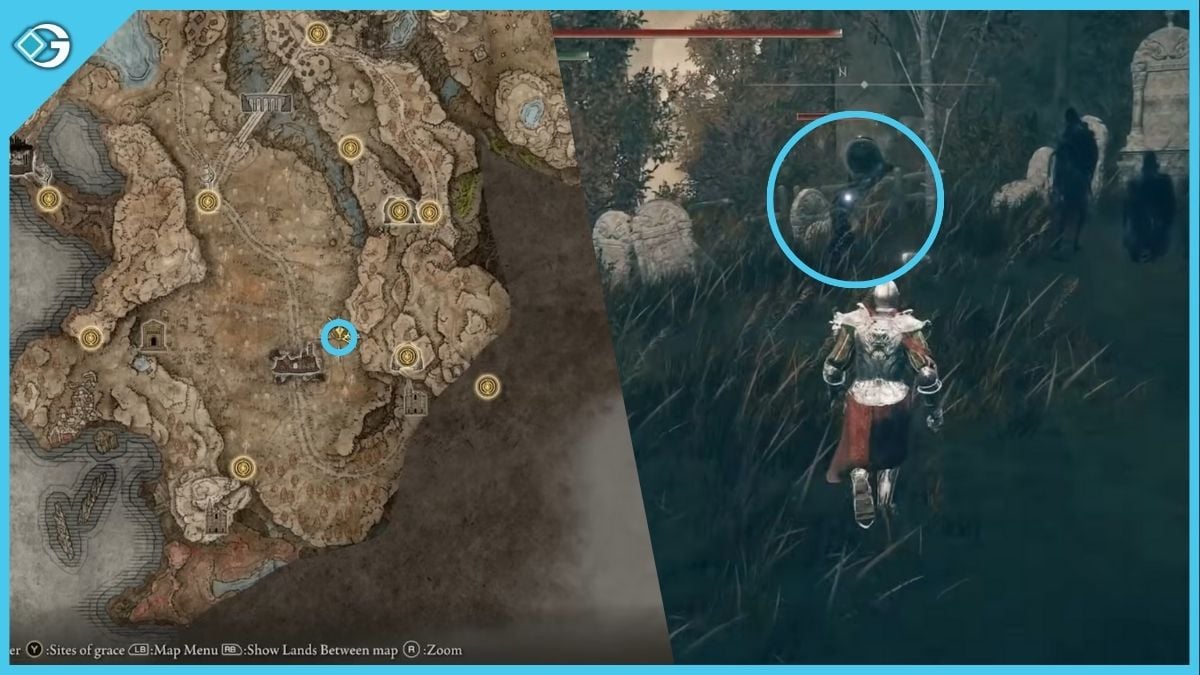 Northeast of Scorched Ruins (Pot Shadow) Scadutree Fragment Location