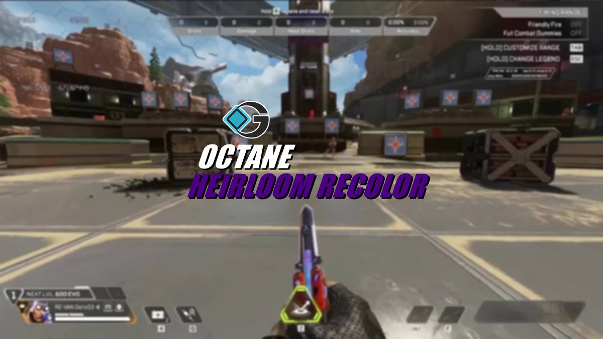 Octane's Heirloom Recolor Is Next In Line To Be Added To Apex Legends