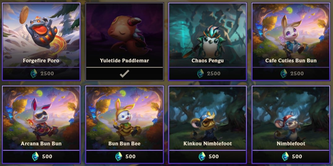 TFT patch 14.15 seasonal rotation shop