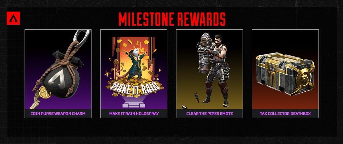 shadow society event milestone rewards