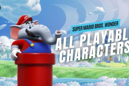 Super Mario Bros Wonder List of Characters