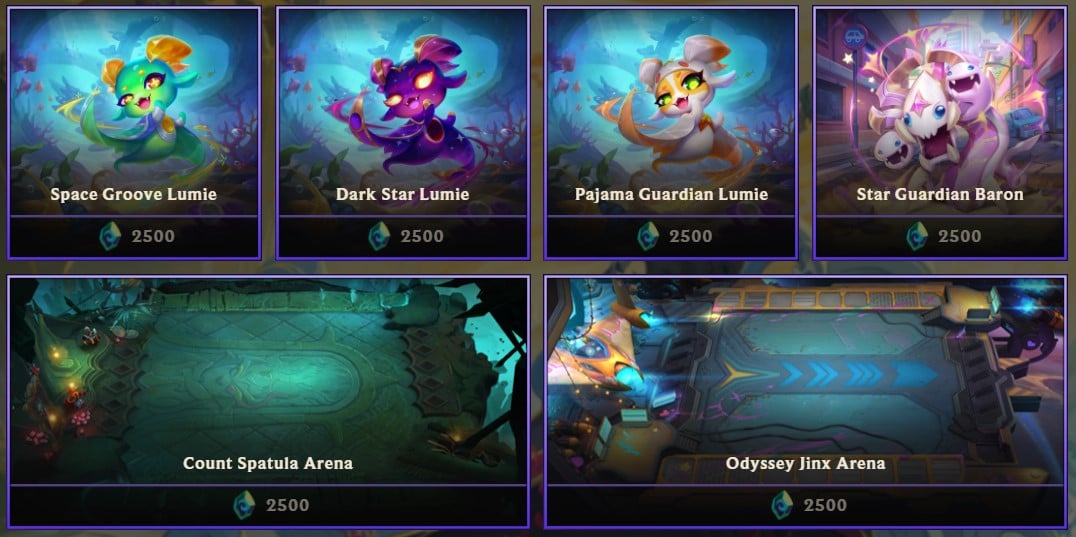 TFT patch 14.15 seasonal rotation shop