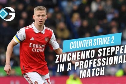 Zinchenko stepped in a professional cs match