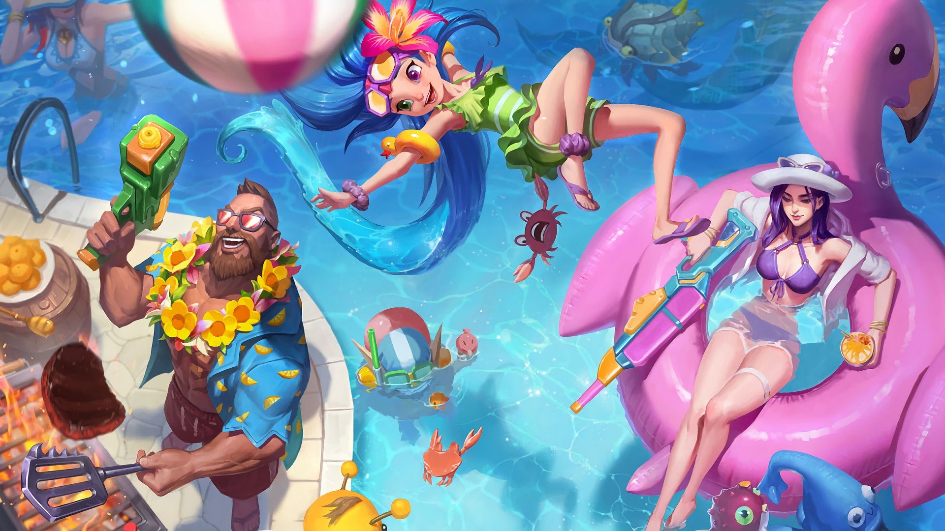 Pool Party Gangplank 