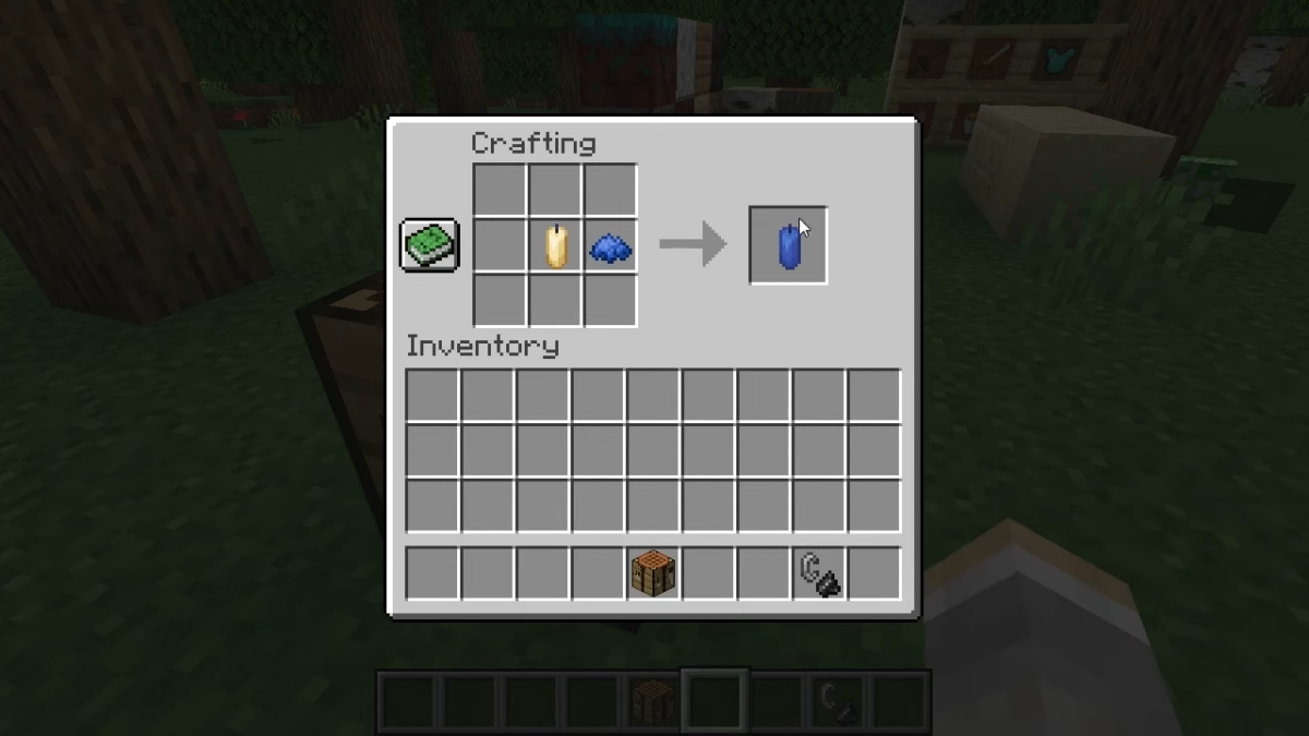 Colored Candle Recipe in Minecraft