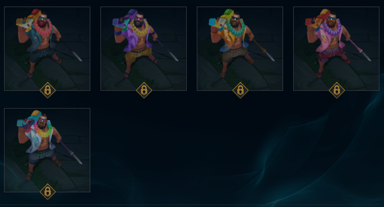 Pool Party Gangplank  Chroma 1