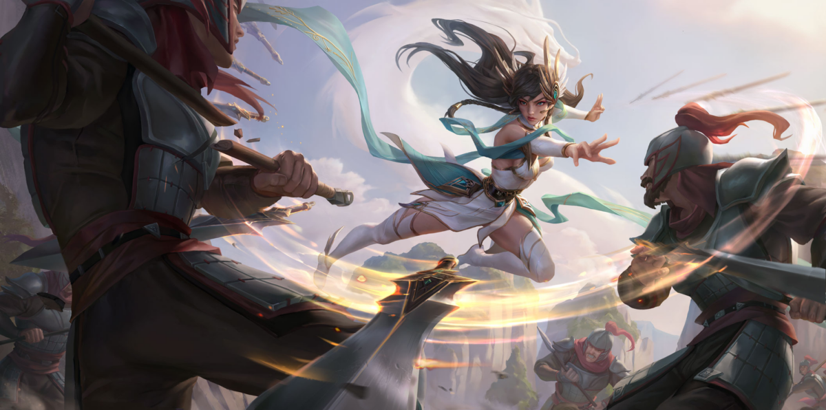 Divine Sword Irelia level two