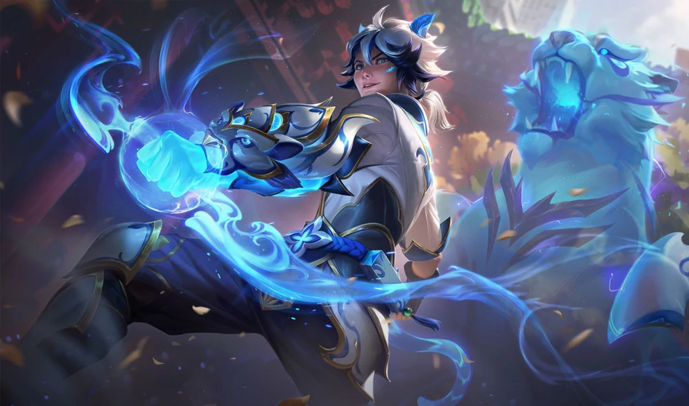 Porcelain Protector Ezreal